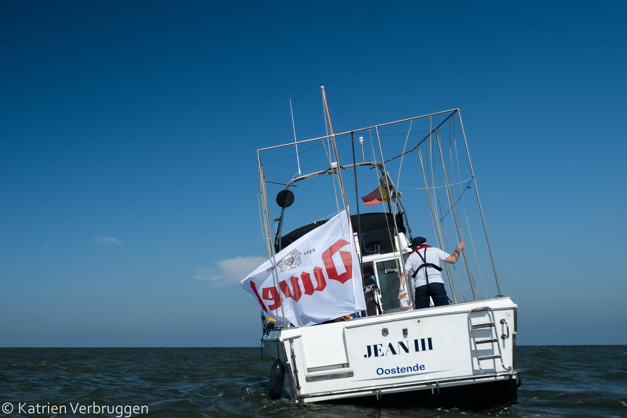 Zeilboot Jean III op zee