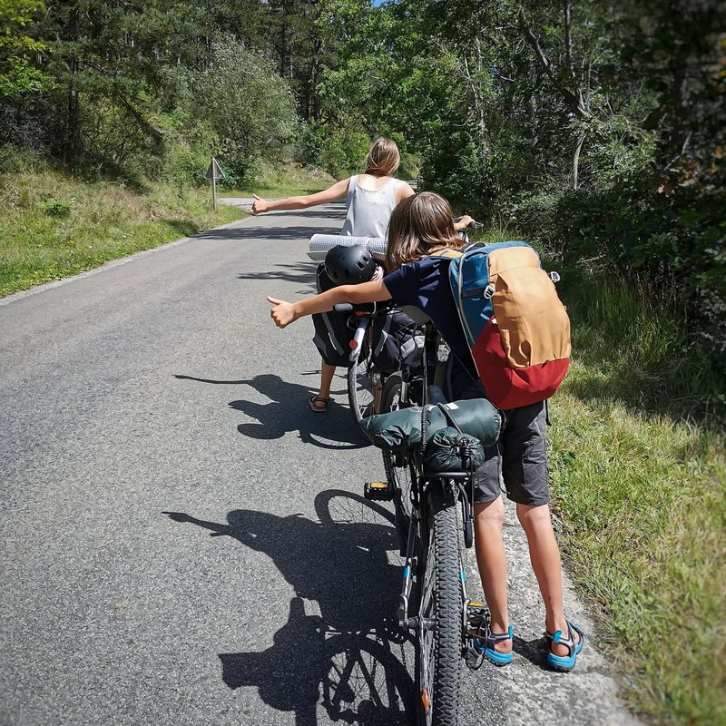 Met de fiets onderweg in Noorwegen
